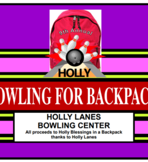 Bowling for Backpacks Holly Michigan